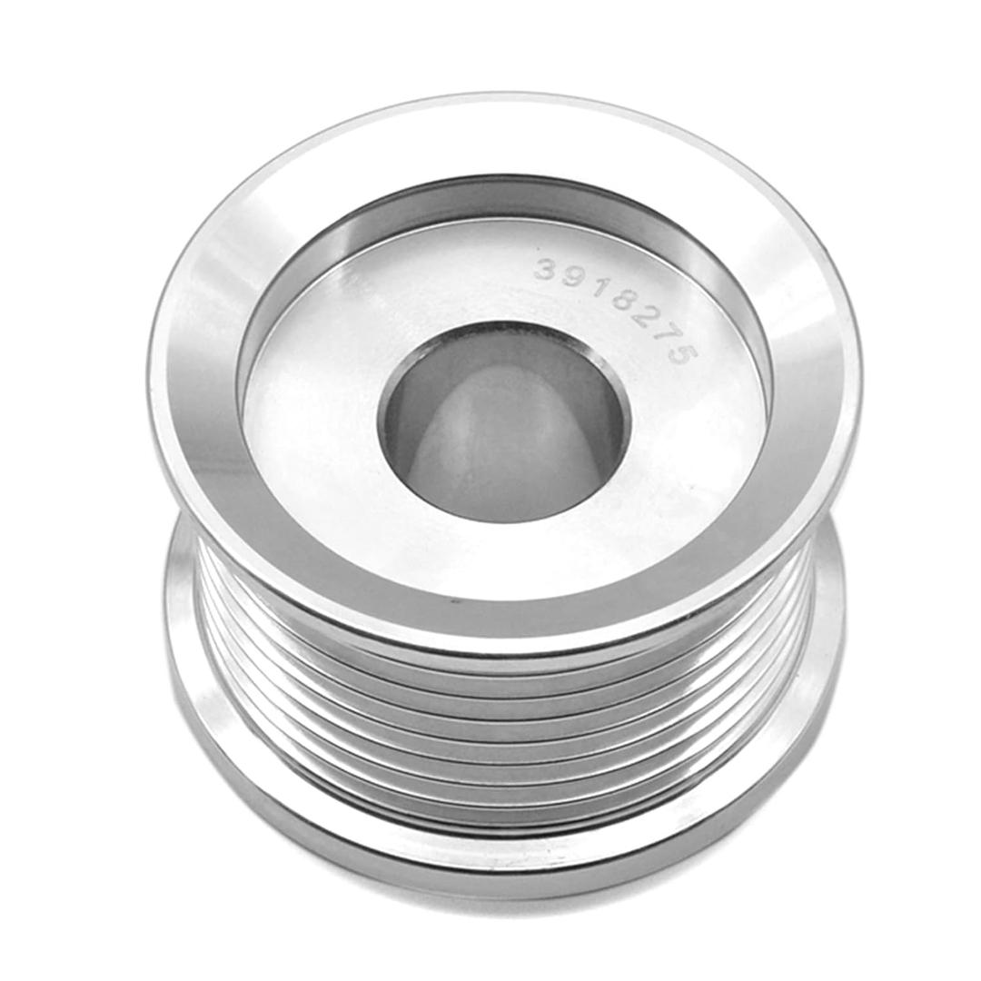 3918275 Solid 8 Groove Pulley Fits for Cummins International Alternators,for Cummins 6CT 8.3C ISC QSC 4B B3.9 3925852
