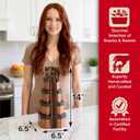 Broadway Basketeers Gift Basket  Kosher Gourmet Snack & Chocolate Food Gifts for Women, Men, Family, Thank You, Corporate (6" x 6" x 15")