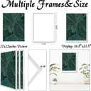 White Picture Frame Set of 3, 17x22 Picture Frame for Photo Poster Canvas Certificate Document Display Horizontally or Vertically High Transparent Wall Gallery(Size 17 x 22 inches)