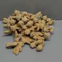 Wettarn 50 Sets Small Tiny Plush Bear Bulk 4.72 Inch Mini Stuffed Animals Small Bear Party Favors with Thank You Tags and Mesh Bags for DIY Keychain Birthday(Brown)