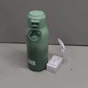 Momcozy Portable Milk Warmer for Travel  Dual Heating Modes for Breast Milk & Water, Portable Bottle Warmer with Fast Heating & Long Battery Life, 17 Ounces Large Capacity to Meet Your All-Day Needs (Green)