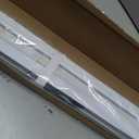 LazBlinds No Tools No Drill 1" Vinyl Mini Blinds, Cordless Blinds for Windows, Light Filtering Horizontal Window Blinds & Shades, 33" W x 64" H, White
