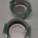 Microwave Safe Stainless Steel Snack Pots, Set of 2 (6.7 fl oz)