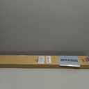 LazBlinds Cordless White 1" Room Darkening Vinyl Mini Blinds, 29" W X 36" H Horizontal Window Blinds for Home, Cordless Shades for Indoor Windows