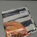 Fall Pumpkin Pillow Cover 18x18 Fall Decor Cushion Cover Autumn Stripe Throw Pillow Cover Thanksgiving Farmhouse Decorative Cushion Cases 18x18 Set of 4 (Dark Tones)