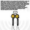 6FT Twin-Leg Self Retracting Lifeline, Swivel Top Lightweight Housing, Web SRL ANSI Self Retractable Safety Lanyard, Fall Arrest Protection Gear for Roofing Construction, Rebar Hook