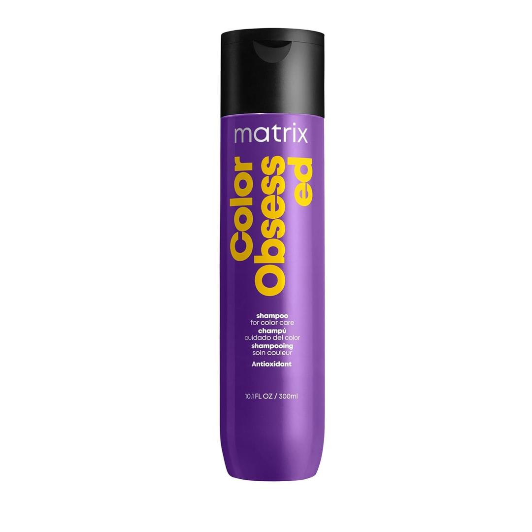 Matrix Color Obsessed Antioxidant Shampoo For Color Treated Hair - Enhances Hair Color, Protects Color Vibrancy and Prevents Fading, Cruelty Free & Vegan (10.1 Fl Oz (Pack of 1))