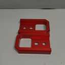 Tow Hooks for Tacoma 2024-2026/4Runner 2025-2026/Land Cruiser 250 2024-2026, Car Tow Hooks Compatible with Toyota Tacoma/4Runner/Land Cruiser 250 Accessories (Red)