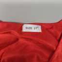 GraduationForYou Shiny Kindergarten Cap and Gown 2025 Tassel set, Size 27, Red