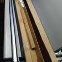 Prime-Line 163590 By-Pass Closet Track Kit, 60 In., 2-Door, Brass-Plated Pulls, Adjustable (1 Kit)