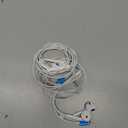 2 Pack Wired Headphones for iPhone Earbuds with Built-in Microphone & Volume Control HiFi Stereo Nosie Reduction Earphones for iPhone 14 13 12 11 Pro Max XS XR X 8 7 6, Support All iOS