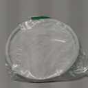 Silicone Bathroom Tray Round Vanity Tray Decorative Soap Holder Kitchen Countertop Organizer Coffee Table Decor for Candle, Perfume, Plant, 9 Inch, Marble Grey