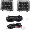 Powerty Compatible with LED Lights Toyota RAV4 2019 2020 2021 Cargo Lamps Decorative Atmosphere Lamp Trunk Ceiling Lighting 2 PCS (Not Fit for 2022+ RAV4)