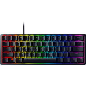 Razer Huntsman Mini 60% Gaming Keyboard: Clicky Optical Switches - Rapid Trigger Mode - Chroma RGB Lighting - PBT Keycaps - Onboard Memory - Snap Tap - Classic Black
