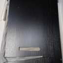 Coleshome L Shaped Computer Desk with 6 Drawers & Power Outlet, 55 Inch Corner Desk with Reversible Storage Shelf & File Drawer, Home Office Desk, Black