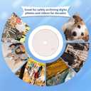 BD-R BDR 25GB Single Layer Blue Blu-ray Recordable Media Disc Upto 6X with 50 Pack White Inkjet Hub Printable Blank Data Recordable Media Disc with Cakebox/Spindle Packing