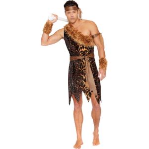 Dreamgirl Sexy Muscle Caveman Men's Costume | Sexy Men's Costumes (Medium)