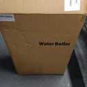 Commercial Hot Water Dispenser Commercial Water Boiler Electric Countertop Hot Water Machine Black 30L(8GAL)/Hour Step-heating Temperature Control 86-212F for Boba Tea Coffee Office Restaurant 1600W