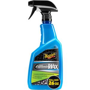 Meguiar's Hybrid Ceramic Wax, Easy-to-Use Spray Wax for Car Detailing with the Superior Protective Power of Advanced SiO2 Hybrid Barrier Technology, 26 Oz Spray Bottle (26 Fl Oz (Pack of 1))