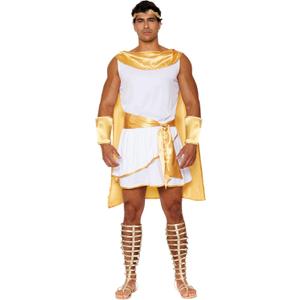 Dreamgirl Men's He's A God (White)