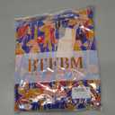 BTFBM Womens Spring 2026 Casual Maxi Dresses Short Sleeve Smocked Tiered Floral Boho Long Beach Dress with Pockets (S)