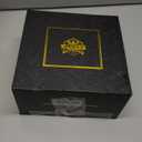 KANARS Whiskey Glasses Set of 4 - Multi Style Crystal Liquor Glasses 10 oz - Rocks Glass Barware For Scotch, Bourbon, Rum and Cocktail, Whisky Gifts for Men Dad Brother Adult