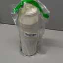 Stanley IceFlow Cap and Carry Water Bottle | Wide Mouth Twist Lid | Lightweight & Leakproof for Travel & Sports | Insulated Stainless Steel | BPA-Free (Cream Glimmer)