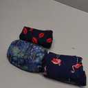 Mens Boxer Shorts for Men 100 Cotton Funny Sleep Short Inseam Woven Pattern Plaid Pajamas Multipacks (Small, Banana/Flamingos/Small Grids)