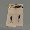 2 Pack Acme Kastmaster Lure, Chrome/Neon Blue, 1/12-Ounce