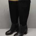 Franco Sarto Women's L-rivettall Knee High Boot (5.5, Black)