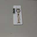 Slim Watch Band Compatible with Apple Watch 41mm 45mm 42mm 44mm 40mm 38mm Metal stainless steel Watchband suitable for iWatch 9/8/7/6/5/4/3/2/1/SE series Women Luxury strap (Silver and Gold)