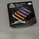 HAPBEAR Pull Up Assistance Bands - Pull Up Bands - Resistance Bands - Exercise Bands Resistance Bands Set - Workout Bands for Working Out, Stretching, Muscle Training (Colorful (5-125LBS))