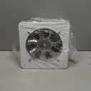 8 inch Exhaust Fan, 735CFM Wall Mounted Vent Fans, Ventilation Fan Bathroom Garage Attic Exhaust Fan Ceiling and Wall Mount Fan for Kitchen/Bathroom, 110V 80W