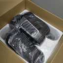 Under Desk Elliptical Machine, Electric Leg Exerciser as Seen on Tv for Seniors, Quiet Portable Seated Pedal Exerciser with Remote Control, 12 Speeds, Auto & HR Mode for Home Office, Black 