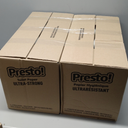 Amazon Brand - Presto! Ultra-Strong 2-Ply Toilet Paper, 24 Mega Rolls = 120 Regular Rolls, 308 Sheets Per Roll, Unscented