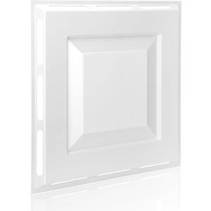 4-Way Ceiling Air Diverter 24"x24", Air Diverter for 2'x2' Ceiling Grid, Tool-Free Installation, Airflow Redirector for Offices, Classrooms, and Commercial Spaces