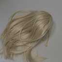 JUVABUN Straight Ponytail 15" Platinum Blonde | Claw Clip-In Ponytail Hair Extensions | Synthetic Clip-In Ponytail for Women | Straight Ponytail Extension | Real Human Hair Look