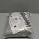 Lellen Velvet Stretch Wingback Chair Cover Slipcover - Reusable Protector Cover for Dining Room Banquet Home Decor etc Machine Washable Hand Washable (Silver Grey, 2PC)