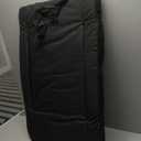 HOPERAN Heated Stadium Seats for Bleachers with Back Support and Wide Cushion, Extra Portable Bleacher Seat Foldable Stadium Chair, USB 3 Levels of Heat, 5 Pockets for Outdoor Camping Games Sports (21", 1pc Black)