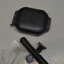 MoKo for AirPods Pro 3 Case with Secure Lock  IP68 Waterproof Case for iPods Pro 3, MilitaryGrade Protective Cover Earpods Pro 3 with Keychain, Phone Stand & Cleaner Kit, Black