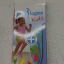 Footlogics Fun Kids Orthotic Shoe Insoles with Arch Support for Childrens Heel Pain (Severs Disease), Growing Pains, Flat Feet - Childrens, Pair 3/4 Length (Kids 1-3, Blue)