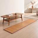 Nuanchu 28 x 79 Inch Extra Large Bamboo Floor Mat, Non-Slip Bath Mat