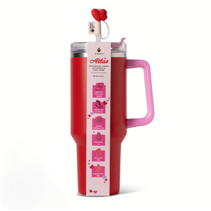 Manna Valentines™ Atlas Stainless Steel Tumbler - Red
40 oz
