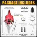 Automotive Universal Pneumatic CV Joint Boot Installation Tool, CV Boot Expander Rod Spreader Installation Removal Tool Kit with 2 Sets of CV Joint Boot Repair Kits for Most Vehicle, UTV, ATV