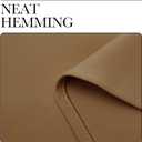 NICETOWN Room Darkening Blind Shade for Kids Bedroom Triple Weave Home Decoration Light Blocking Solid Ring Top Curtain/Drape for Small Window (Gold Brown, Single Panel, 42 x 72 inch)