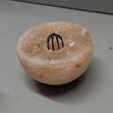 Spantik Himalayan Fire Bowl Salt Lamp with 6 Massage Balls Premium Quality Authentic from Pakistan