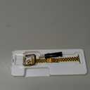 Slim Watch Band Compatible with Apple Watch 38mm 40mm 41mm Metal Stainless Steel Watchband Suitable for iWatch 10/9/8/7/6/5/4/3/2/1/SE Series Women Luxury Strap (Gold)