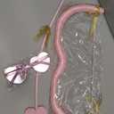 Cuffbow Cupid Bow and Arrow with Heart Shape Sunglasses Valentine Halloween Cupid Accessories for Man Women Cosplay (Pink)