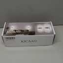 KICAAO Modern Wall Sconces Set of Two, Led Wall Light 10w, 6000k White Light Up Downlight, Hardwired Acrylic Wall Light Lighting, Suitable for Living Room Corridor Bedside (Cool White 6000K, 2Pack)