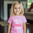 Cousin Crew Shirts for Kids Boys and Girls Baby T-Shirt Promoted to Big Cousin Toddler Summer Short Sleeve Tops Tee 2-8 Years (Pink)